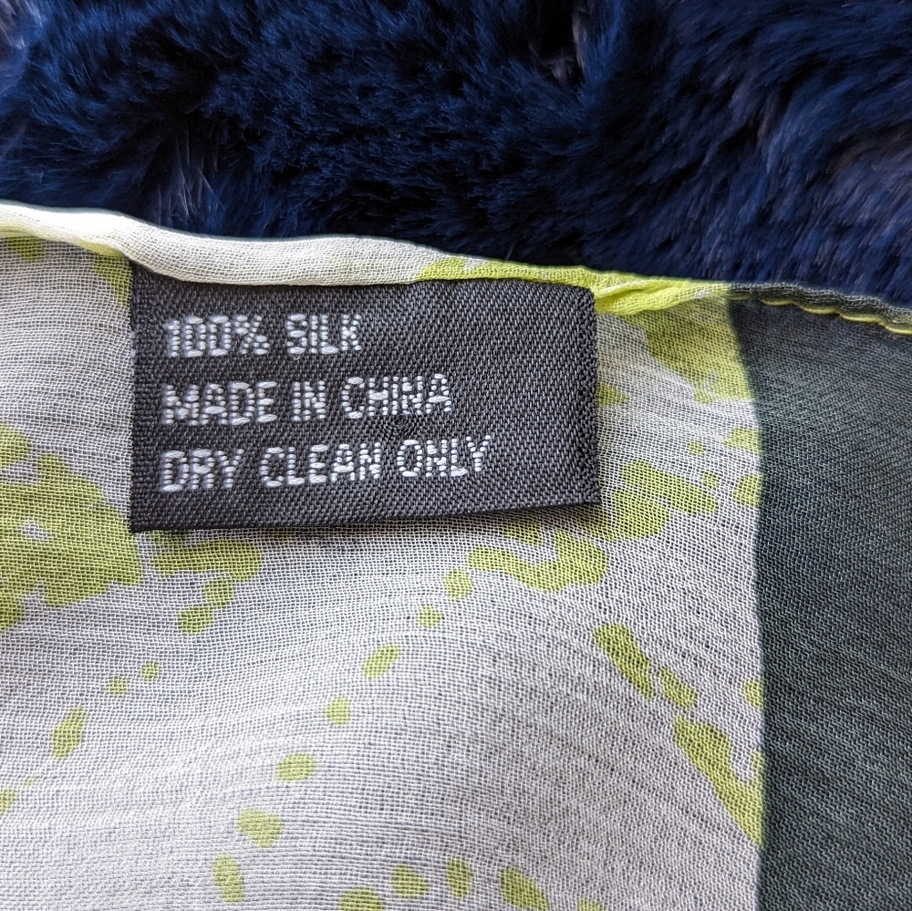 Rectangular Silk Scarf - image 3